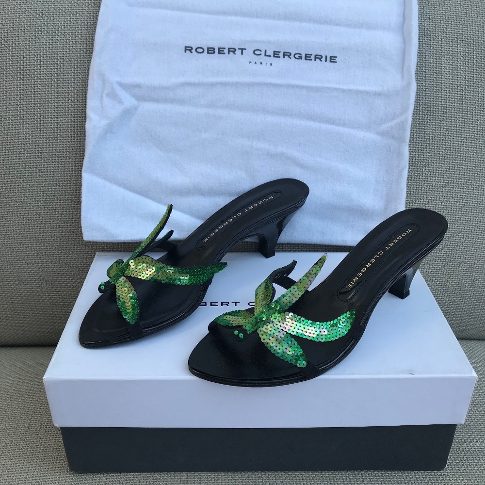 Robert Clergerie Dragonfly Mules